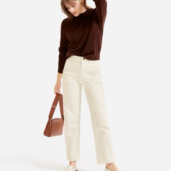 Everlane Straight Leg Pant Tall - Picture 1 of 6